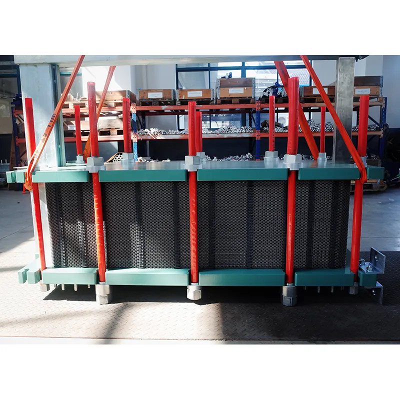 Plate fordamper kondensator